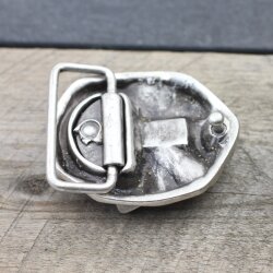 Felsen Gürtelschnalle, 6x4,2 cm