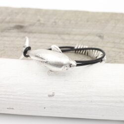 Dolphin Leather Bracelet for Men & Women