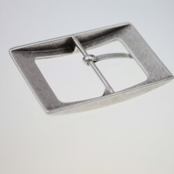 Antique Silver Belt buckle square