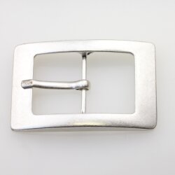 Antique Silver Belt buckle square