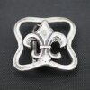 Belt Buckle Fleur-de-Lys, 6,0x6,0 cm