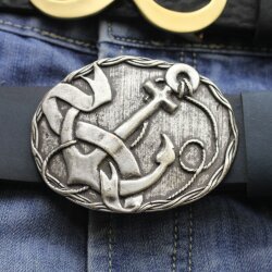 Anchor Belt Buckle, 8,5x6,8 cm