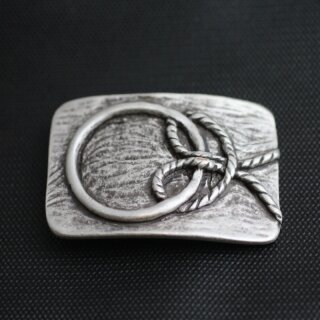 Belt Buckle sailor knot 7,3x5,2 cm