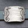 Belt Buckle Seehorse, 7,2x5,8 cm