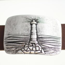 Belt Buckle light house, 7,8x5,8 cm