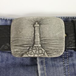 Belt Buckle light house, 7,8x5,8 cm