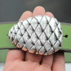 Belt Buckle fir cone, 7,2x5,0 cm
