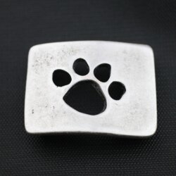 Belt Buckle paw, paw print