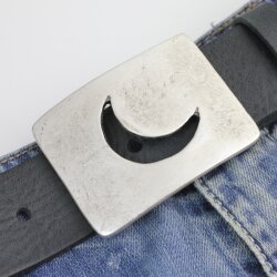 Belt Buckle Halfmoon, 7,3*5,3 cm