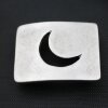 Belt Buckle Halfmoon, 7,3*5,3 cm