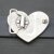 Belt Buckle shining Heart, 7*5,5 cm
