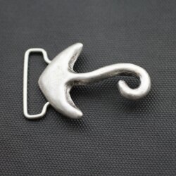 Belt Buckle fishing-hook, 6,5x5 cm