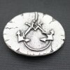 Belt Buckle double anchor, 8*5,8 cm