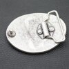 Belt Buckle Love, believe, hope, 7,5*5,5 cm