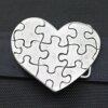 Belt Buckle Heartpuzzle, 7*6 cm