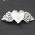 Belt Buckle Heart with wings, 11*5 cm