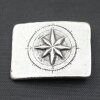 Compass Belt Buckle 6,9x5,5 cm