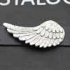 Angel Wing Belt Buckle Antique Silver