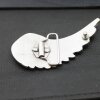 Angel Wing Belt Buckle Antique Silver