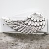 Angel Wing Belt Buckle Antique Silver