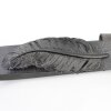 Feather Belt Buckle, Black