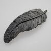 Feather Belt Buckle, Black