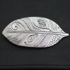 Belt Buckle leaf, Nature, 12*5,7 cm