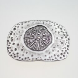 Belt Buckle microcosm, amoeba, ameba, 7,5*5,5 cm