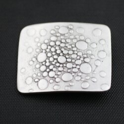 Bubbles Gürtelschnalle, 7,5x5,5 cm