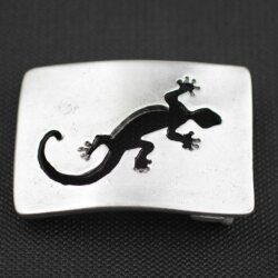 Belt Buckle Gecko, 6,9x4,8 cm