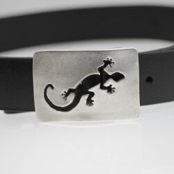 Belt Buckle Gecko, 6,9x4,8 cm