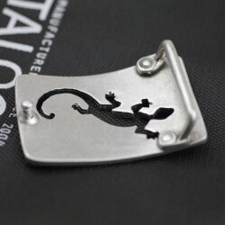 Belt Buckle Gecko, 6,9x4,8 cm