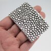 Noppen7,3x5,0 cm Gürtelschnalle, altsilber