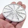 Belt Buckle bloom, 7,7x5,7 cm