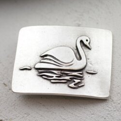 Swan, 5,5x7,5 cm