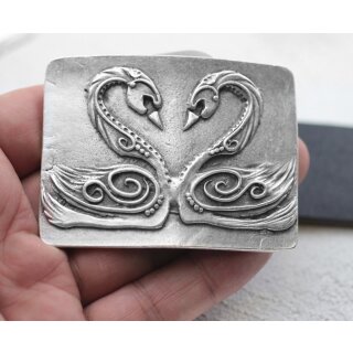 Schwne Grtelschnalle, 5,5x7,5 cm