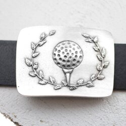 Belt Buckle golf ball, 7,0x5,5 cm