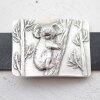 Belt Buckle Koala bear, 7,5x5,7 cm