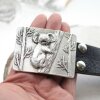 Belt Buckle Koala bear, 7,5x5,7 cm