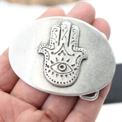 Belt Buckle Hand of Fatima, 7,4x5,4 cm