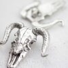 buffalo skeletal Pendant, 6x4,5 cm