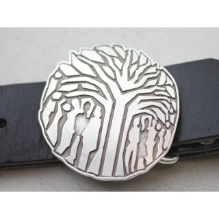 tree belt buckle