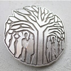 Lebensbaum Grtelschnalle,  6,5 cm