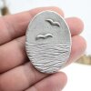 Pendant oval, seaview Pendant, 5x3,7 cm