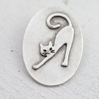 Anhnger Katze, 5,5x4 cm