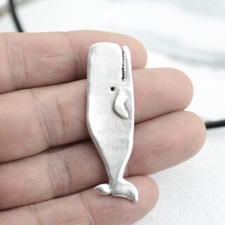 Wal Anhnger, 6,8x2,2 cm