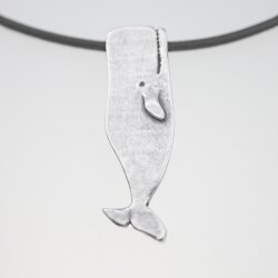 Whale Pendant, 6,8x2,2 cm