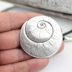 snail Pendant, ø 5,1 cm