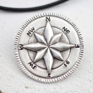 compass Pendant, ø 5,2 cm