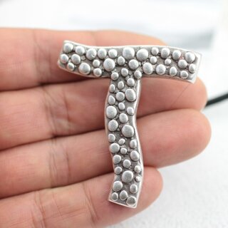 Anhnger Buchstabe T, 5,5x5 cm